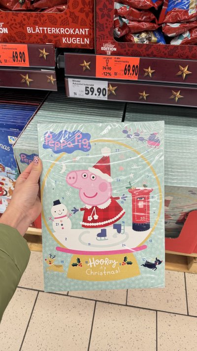 Adventní kalendář Peppa Pig