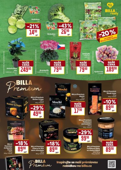 Aktuální leták BILLA
