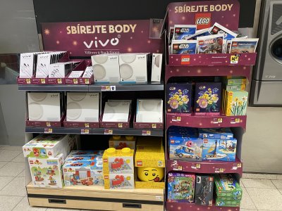 Věrnostní kampaň Albert: Vivo a LEGO