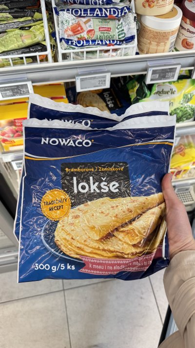 Bramborové lokše Nowaco 300 g za 79,90 Kč