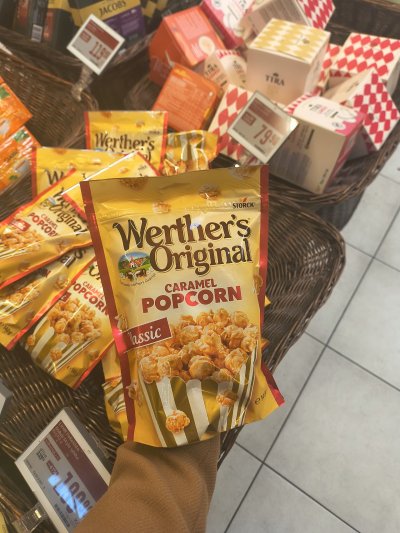 Karamelový popcorn Werther's Original Storck za 79,90 Kč