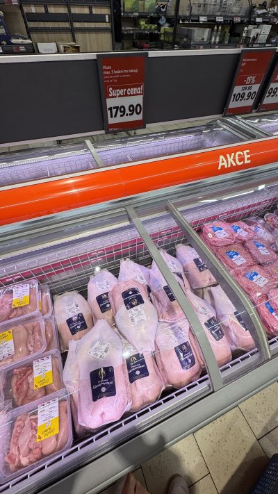 Chlazená husa s droby 1 kg za 179,90 Kč