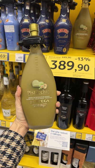 Pistáciový likér Bottega za 389,90 Kč