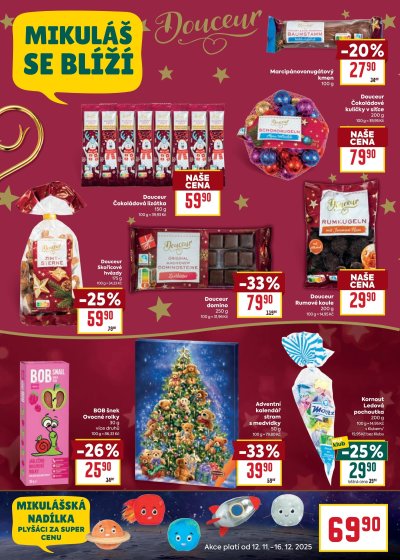 Akční leták týdne BILLA s platností od 12. 11.