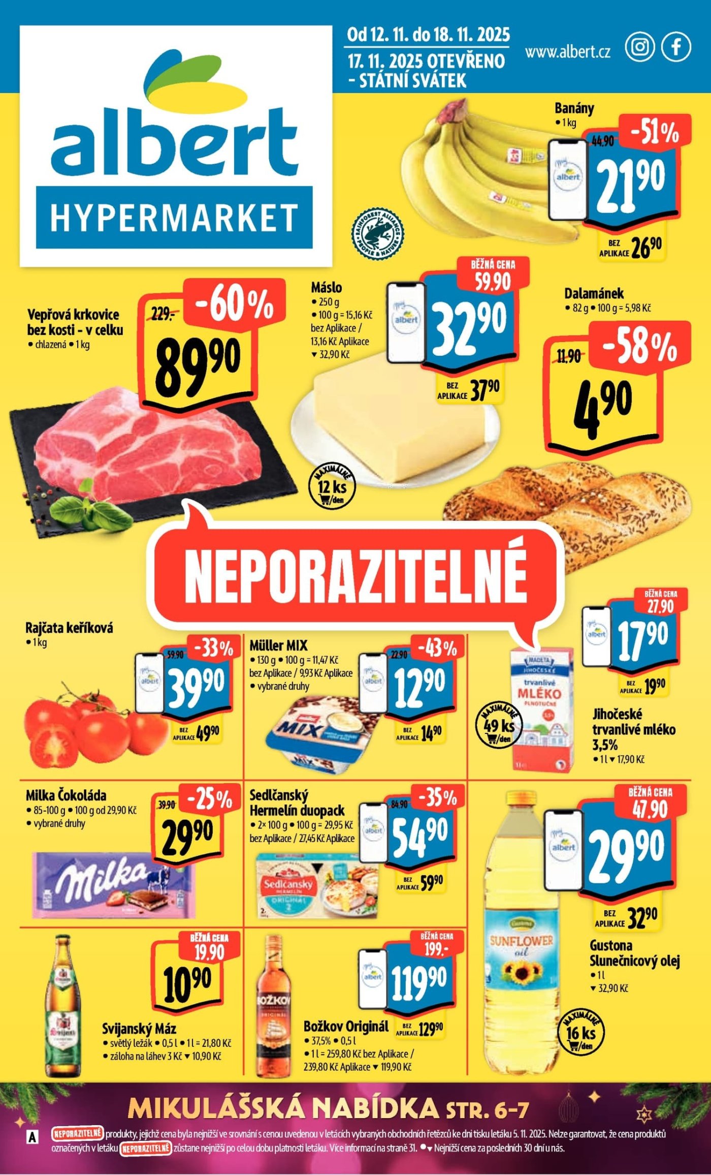 Aktuální leták Albert