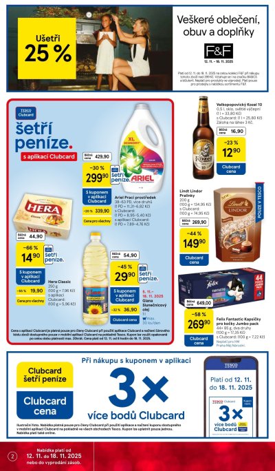 Aktuální leták Tesco