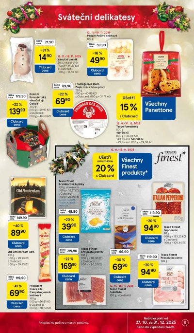 Aktuální leták Tesco