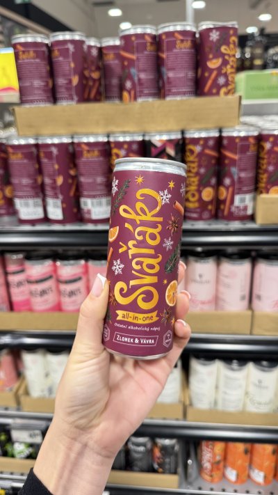 Svařák v plechovce Zlomek&Vávra