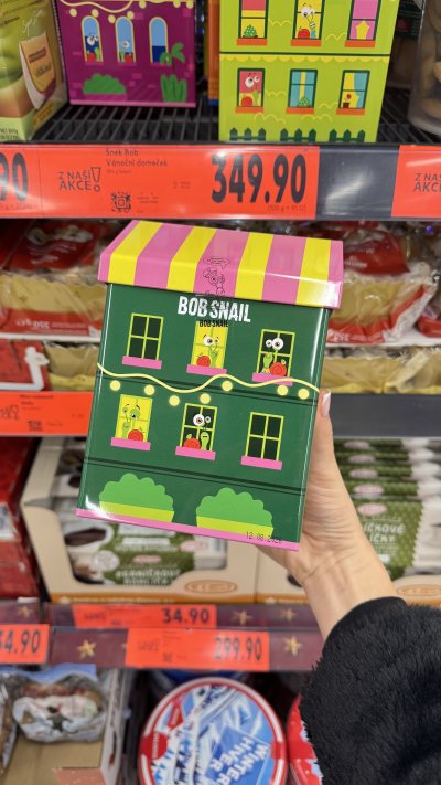 Adventní kalendář Bob Snail za 349,90 Kč.