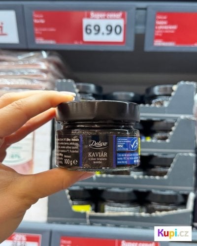 Kaviár z hranáče šedého Deluxe 100 g za 69,90 Kč