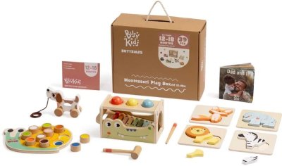 BusyKids Montessori Senzorický box pro děti