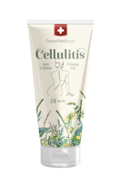 Krém proti celulitidě v produktovém obalu