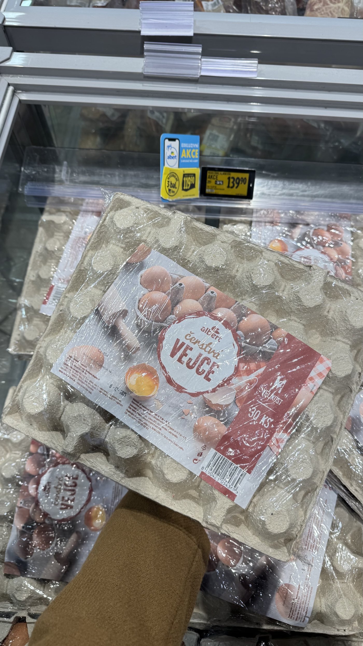 Čerstvá vejce M Albert 30 ks za 119,90 Kč s Můj Albert