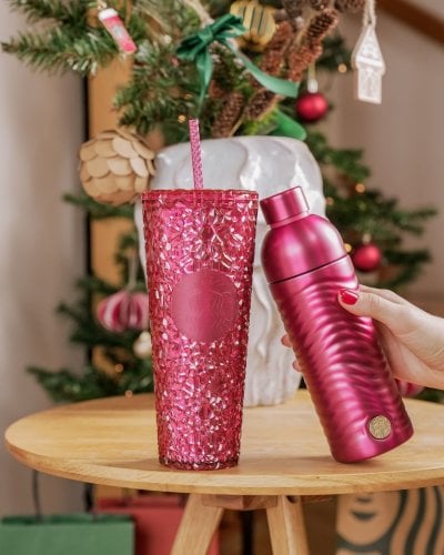 Vánoční kelímek a termoska