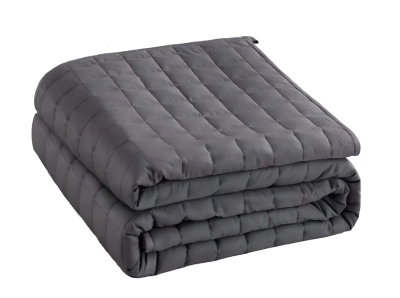 Šedá zátěžová přikrývka