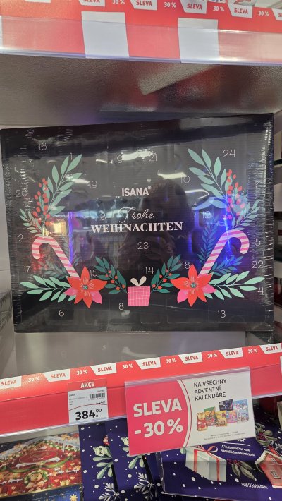 Adventní kalendář ISANA