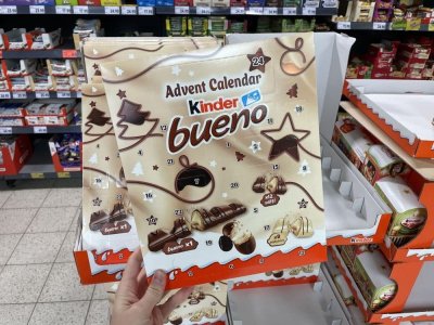 Adventní kalendář v obchodě