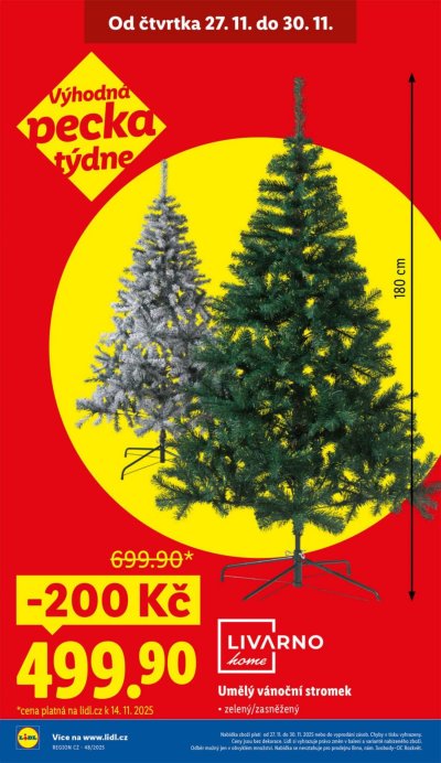 Aktuální leták Lidl