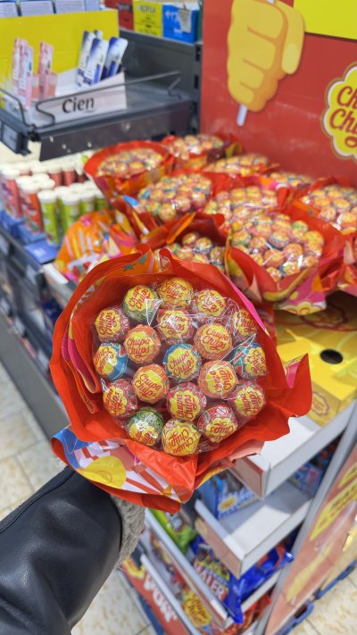 Kytice Chupa Chups za 129,90 Kč s aplikací Lidl Plus