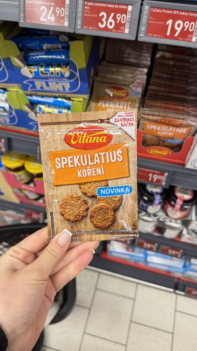 Nové koření Spekulatius od Vitany za 19,90 Kč