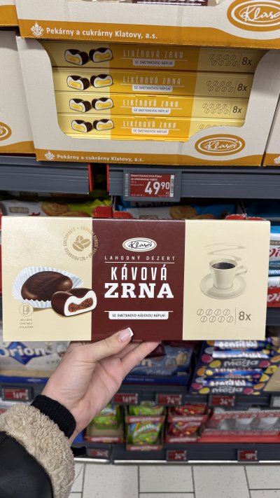 Kávová zrna Klasa za 49,90 Kč