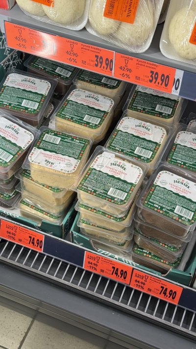 Vánoční těsta K-Jarmark za 74,90 Kč