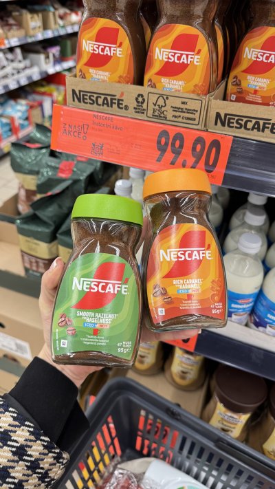 Instatní kávy Nescafé se novými příchutěmi za 99,90 Kč