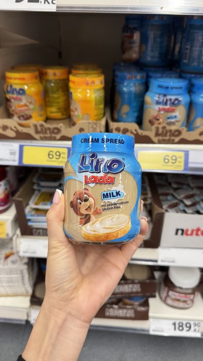 Sladká pomazánka Lino Lada