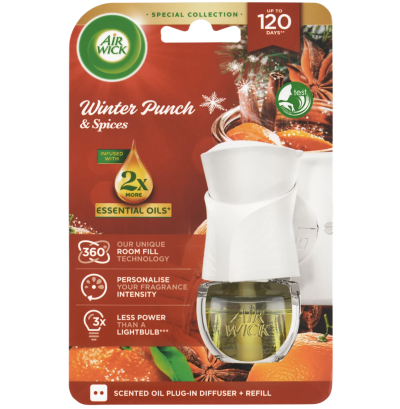 Elektrický osvěžovač vzduchu v produktovém obalu