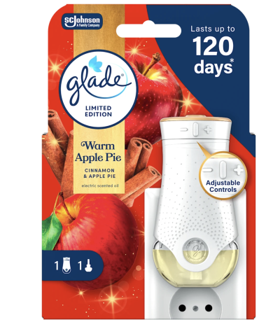 Elektrický osvěžovač vzduchu v produktovém obalu