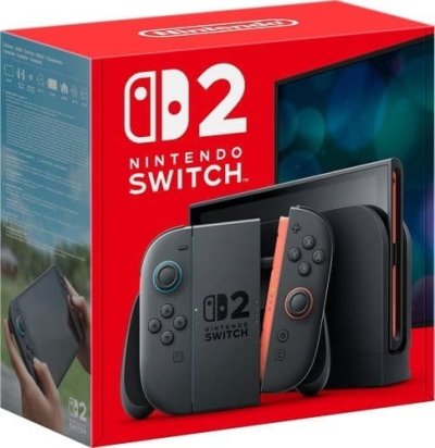 Herní konzole Nintendo Switch 2 v produktovém obalu