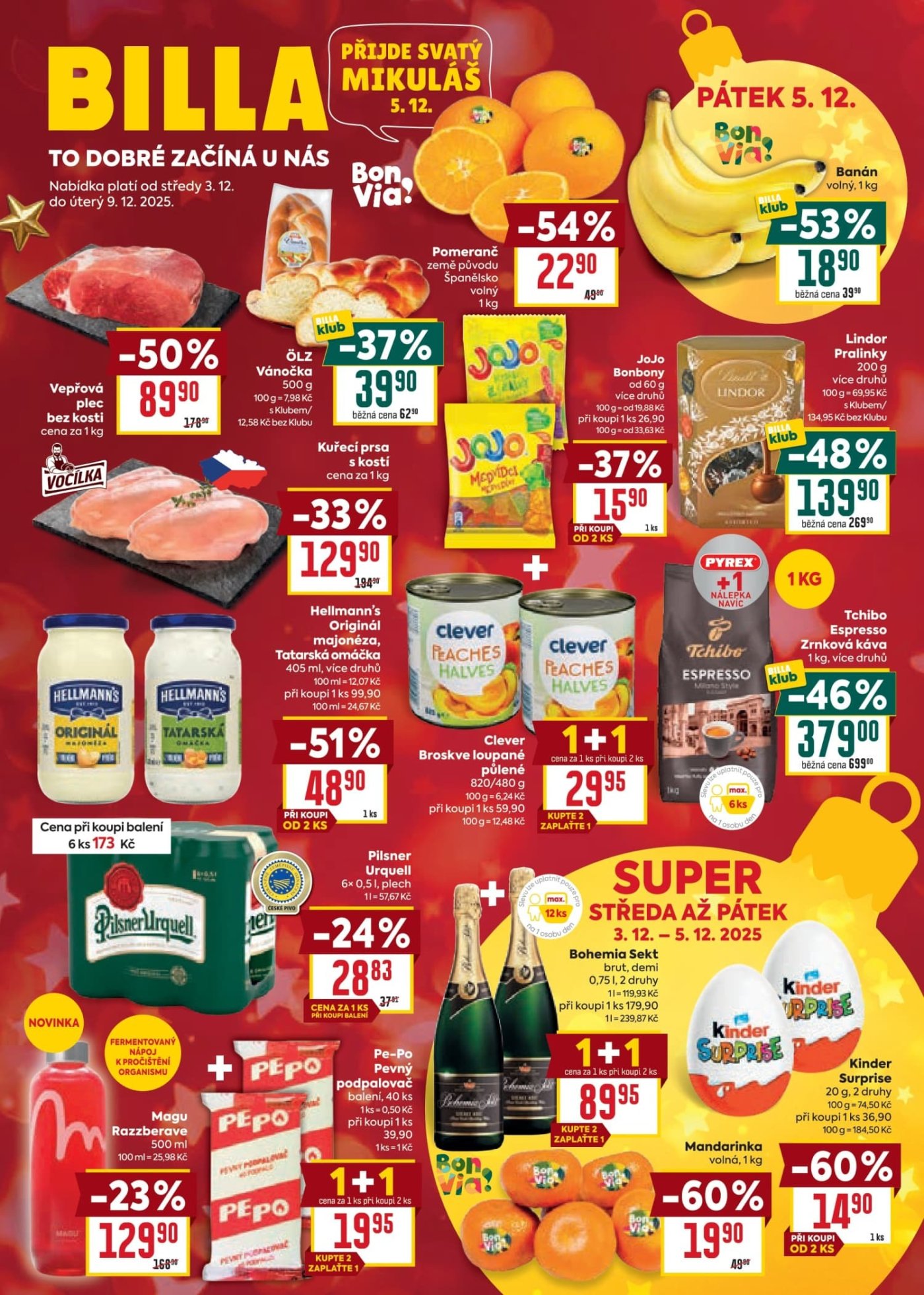 Aktuální leták BILLA