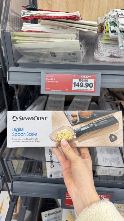 Digitální lžícová váha za 149,90 Kč
