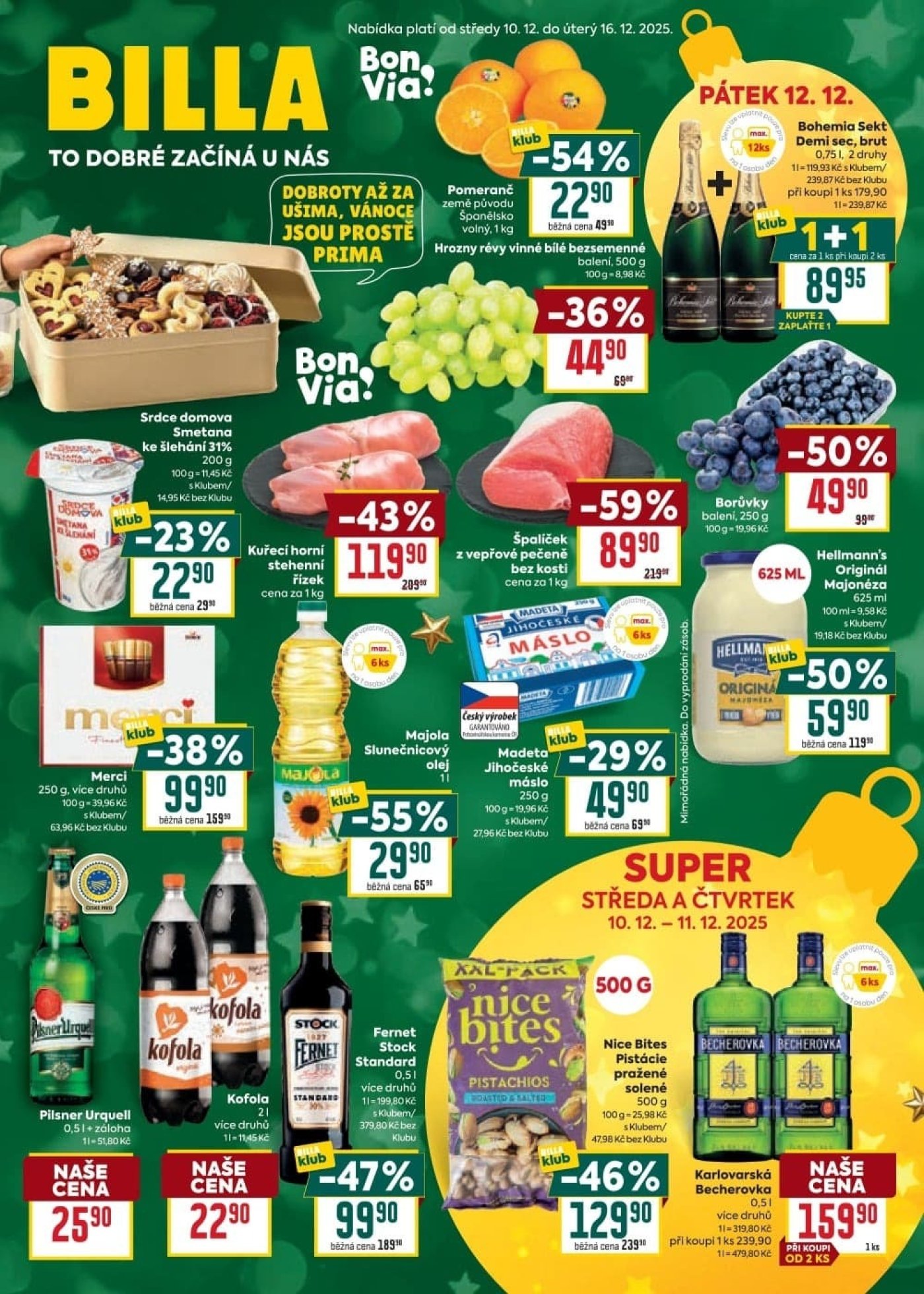 Aktuální leták BILLA