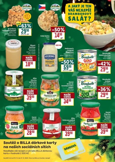 Aktuální leták BILLA