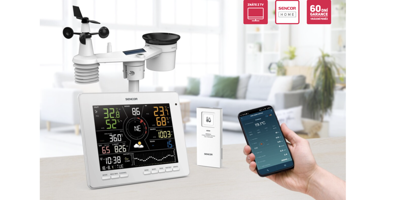 Meteorologická stanice Sencor