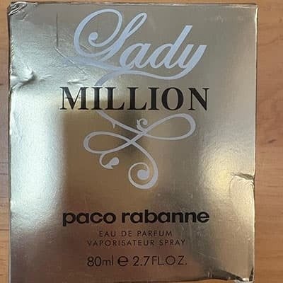 Obal parfému Paco Rabbane 1 MILLION