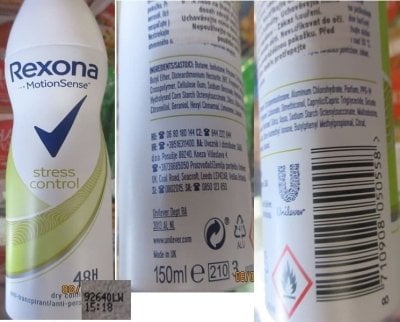 Rexona MotionSense anti-perspirant