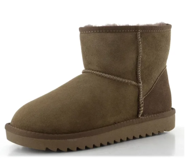 Dámská zimní semišová obuv