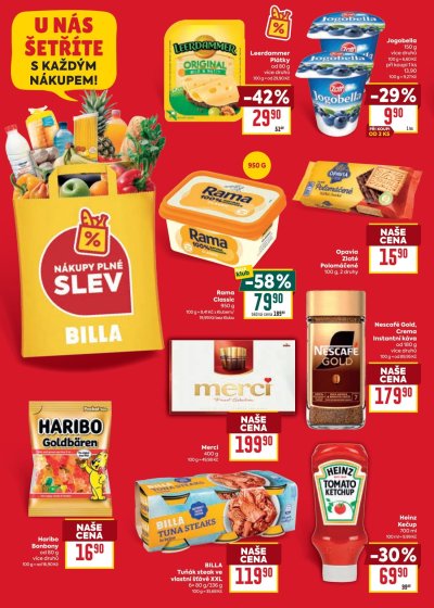 Aktuální leták BILLA