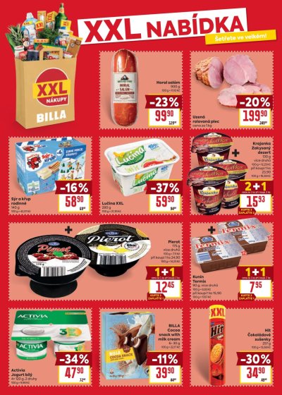 Aktuální leták BILLA
