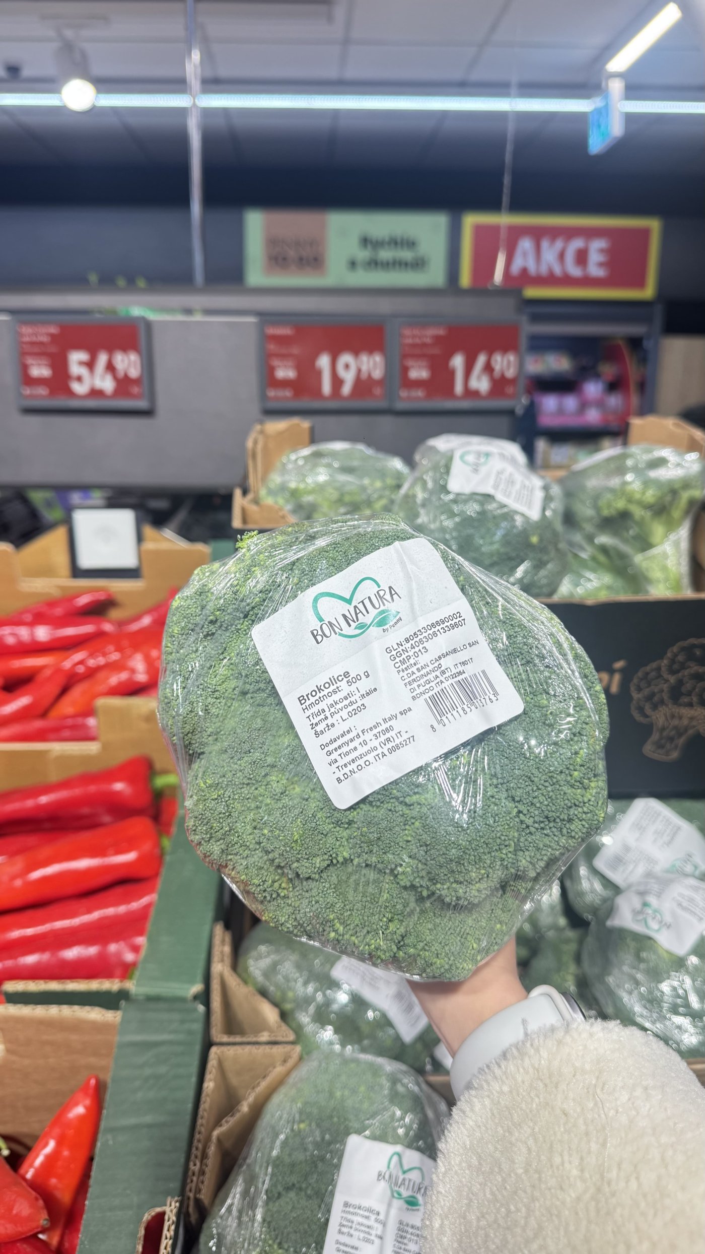 Brokolice 1 ks za 19,90 Kč