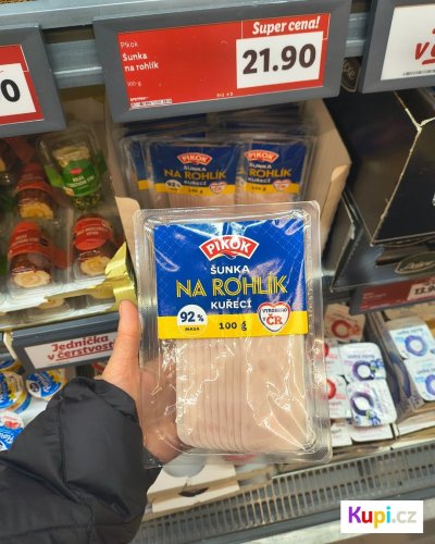 Šunka na rohlík kuřecí