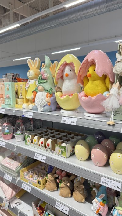 Velikonoční zboží v TEDi
