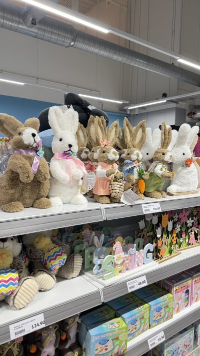 Velikonoční zboží v TEDi