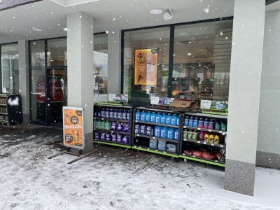 Zimní směsi do ostřikovačů na čerpací stanici