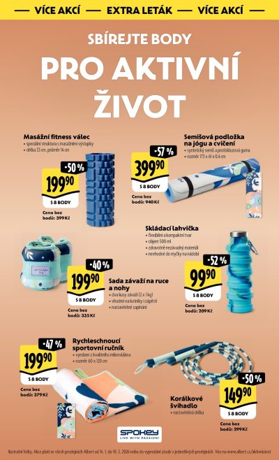 Aktuální leták Albert