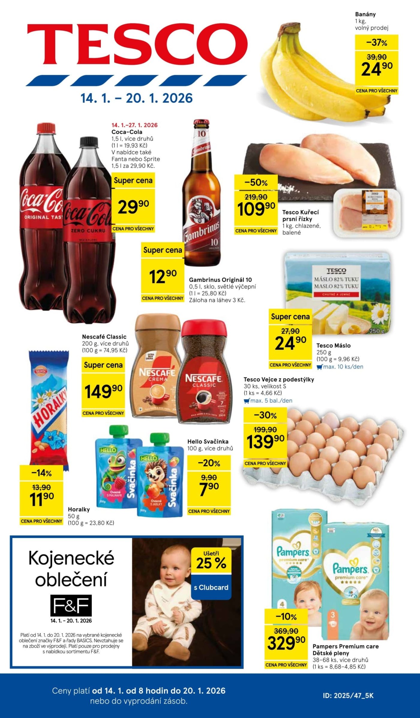 Aktuální leták Tesco