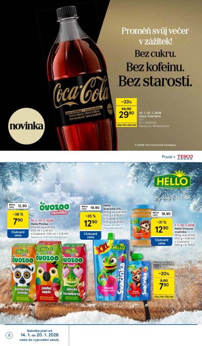 Aktuální leták Tesco
