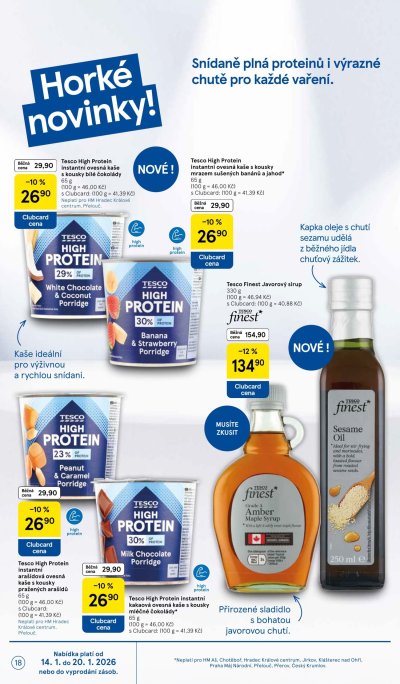 Aktuální leták Tesco